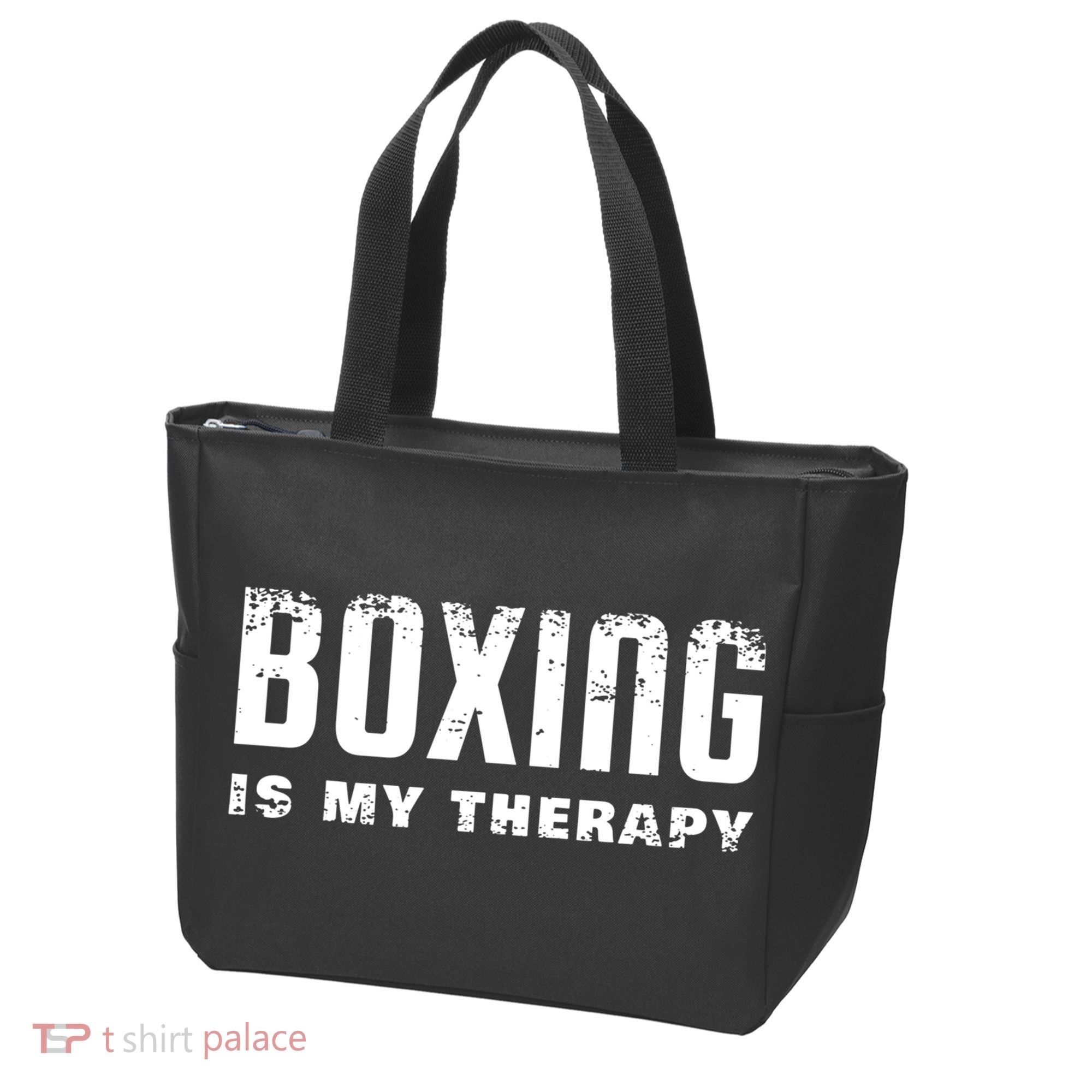 Boxing Is My Therapy Boxer Gift Tote Bag