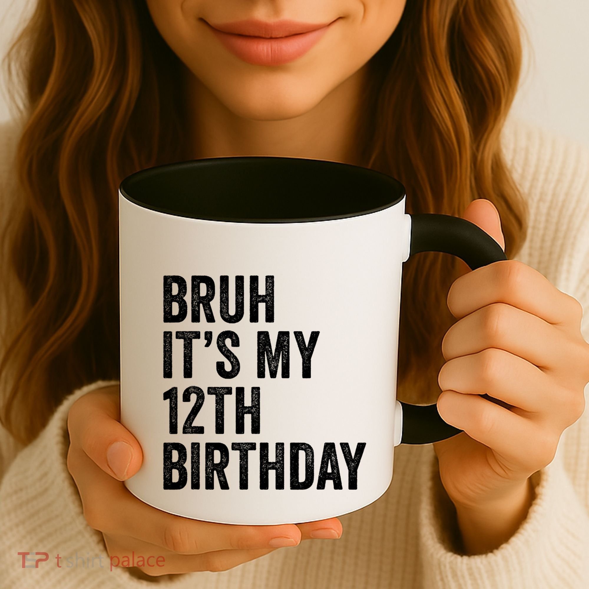 Bruh Its My 12th Birthday 12 Year Old Birthday Coffee Mug