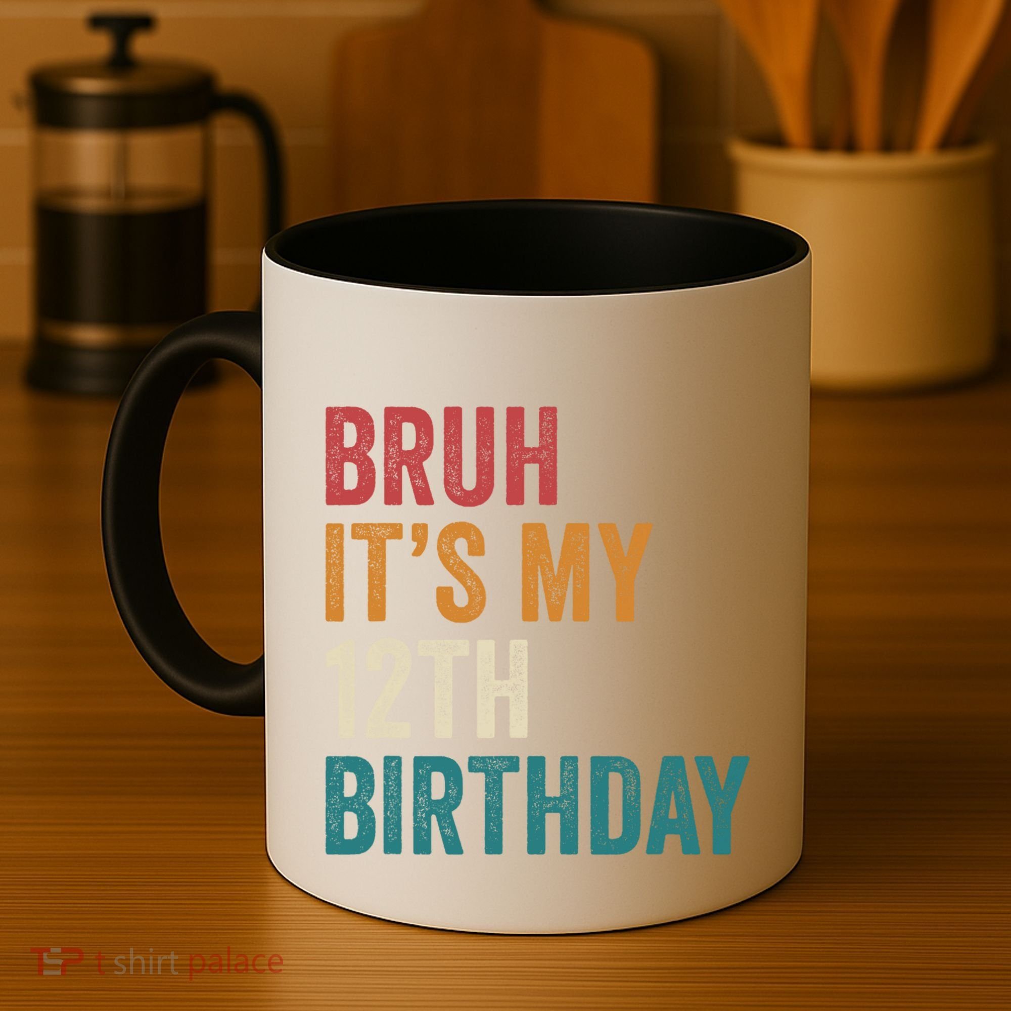 Bruh Its My 12th Birthday 12 Year Old Birthday Coffee Mug