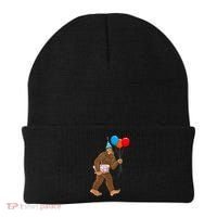 Bigfoot ItS My Birthday Party Hat Balloons Sasquatch Beanie thumb 0