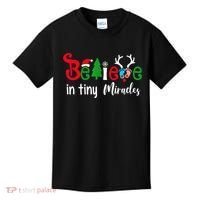 Believe In Magic Of Tiny Mistletoes NICU Nurse Christmas Kids T-Shirt thumb 0