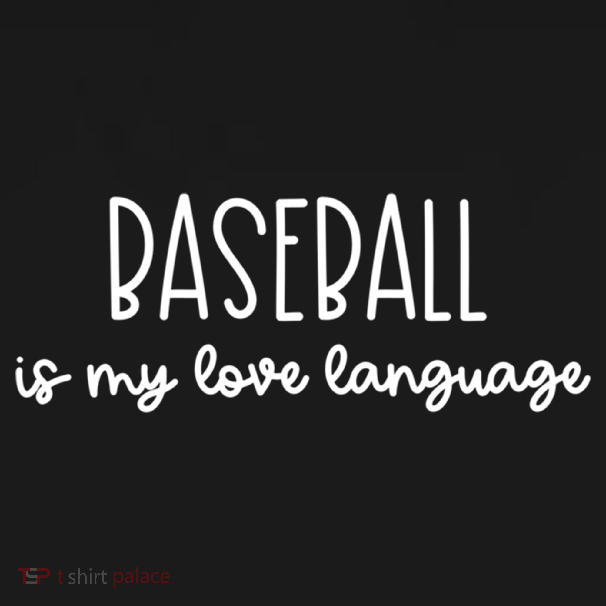 Baseball Is My Love Language Fan Gift Doggie Tank
