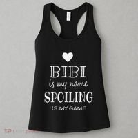 Bibi Is My Name Funny Graphic Gifts For Bibi Grandma Women's Tank Top thumb 3