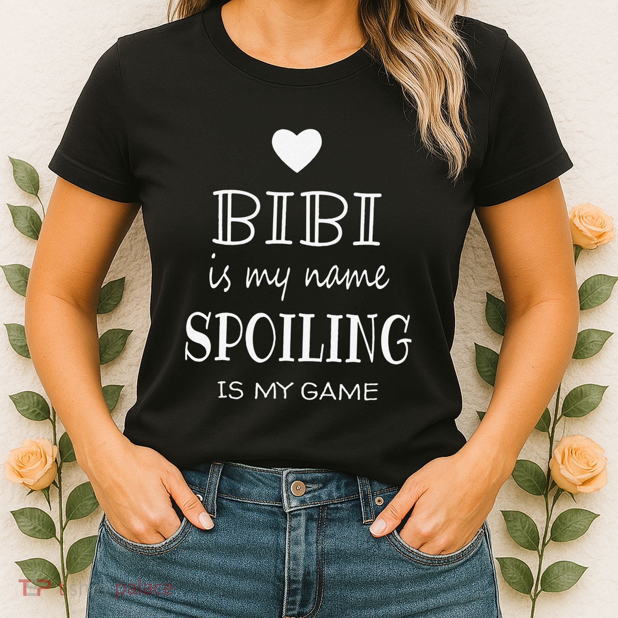 Bibi Is My Name Funny Graphic Gifts For Bibi Grandma Women's T-Shirt