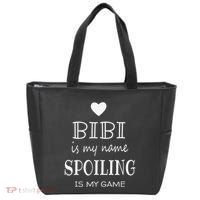 Bibi Is My Name Funny Graphic Gifts For Bibi Grandma Tote Bag thumb 0