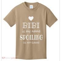 Bibi Is My Name Funny Graphic Gifts For Bibi Grandma Kids T-Shirt thumb 0