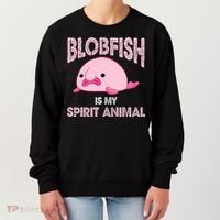 Blobfish Is My Spirit Animal Women's Sweatshirt thumb 0