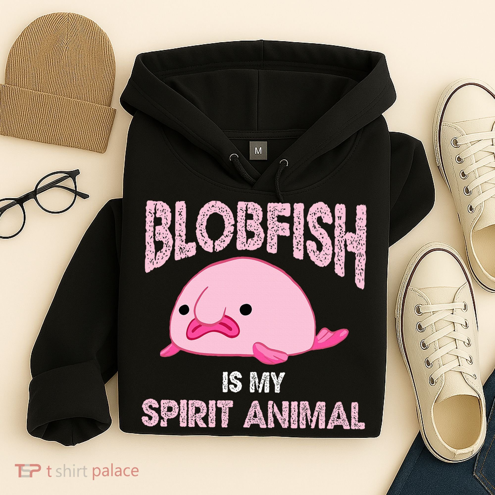 Blobfish Is My Spirit Animal Hoodie