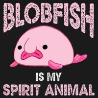 Blobfish Is My Spirit Animal Hoodie thumb 7