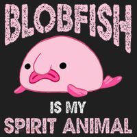 Blobfish Is My Spirit Animal Beanie thumb 2