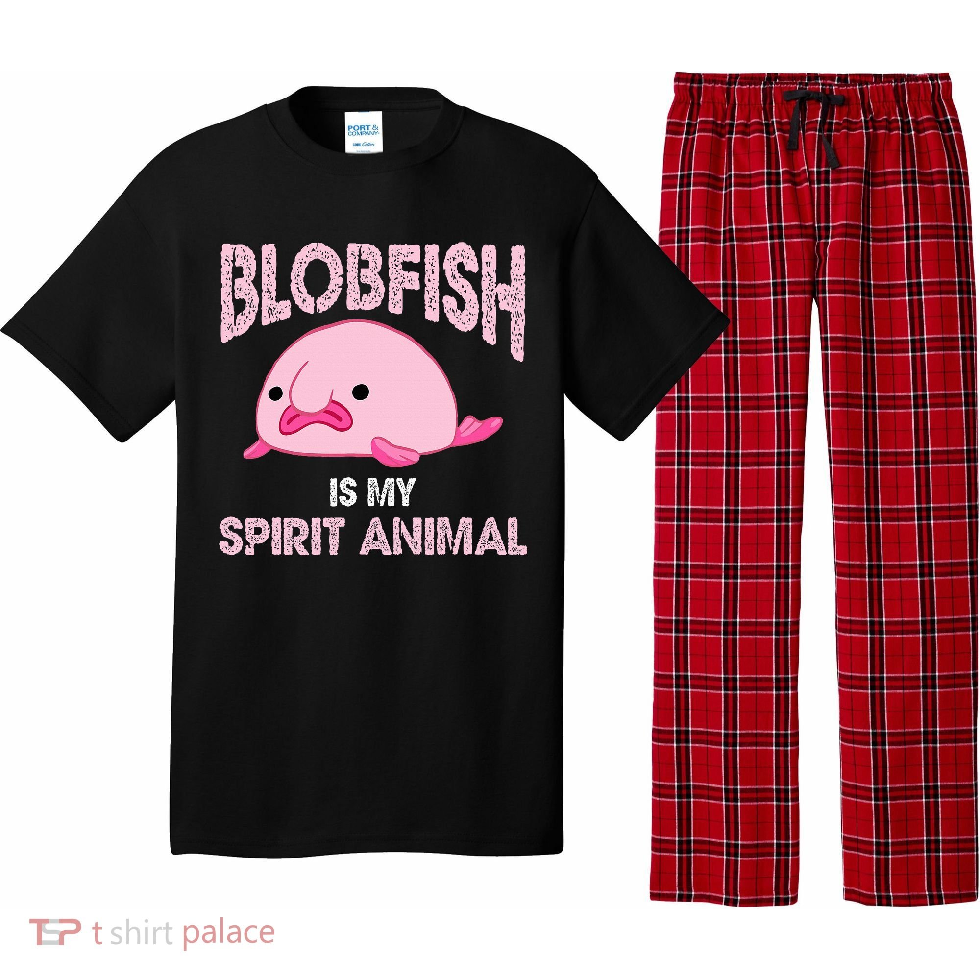 Blobfish Is My Spirit Animal Pajama Set