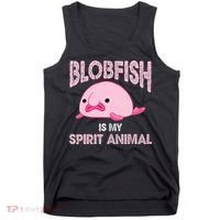 Blobfish Is My Spirit Animal Tank Top thumb 0