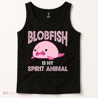 Blobfish Is My Spirit Animal Tank Top thumb 2