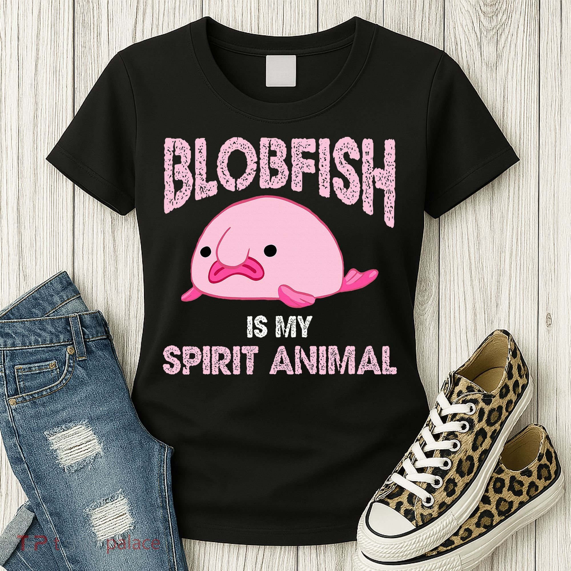 Blobfish Is My Spirit Animal Women's T-Shirt