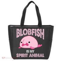 Blobfish Is My Spirit Animal Tote Bag thumb 0