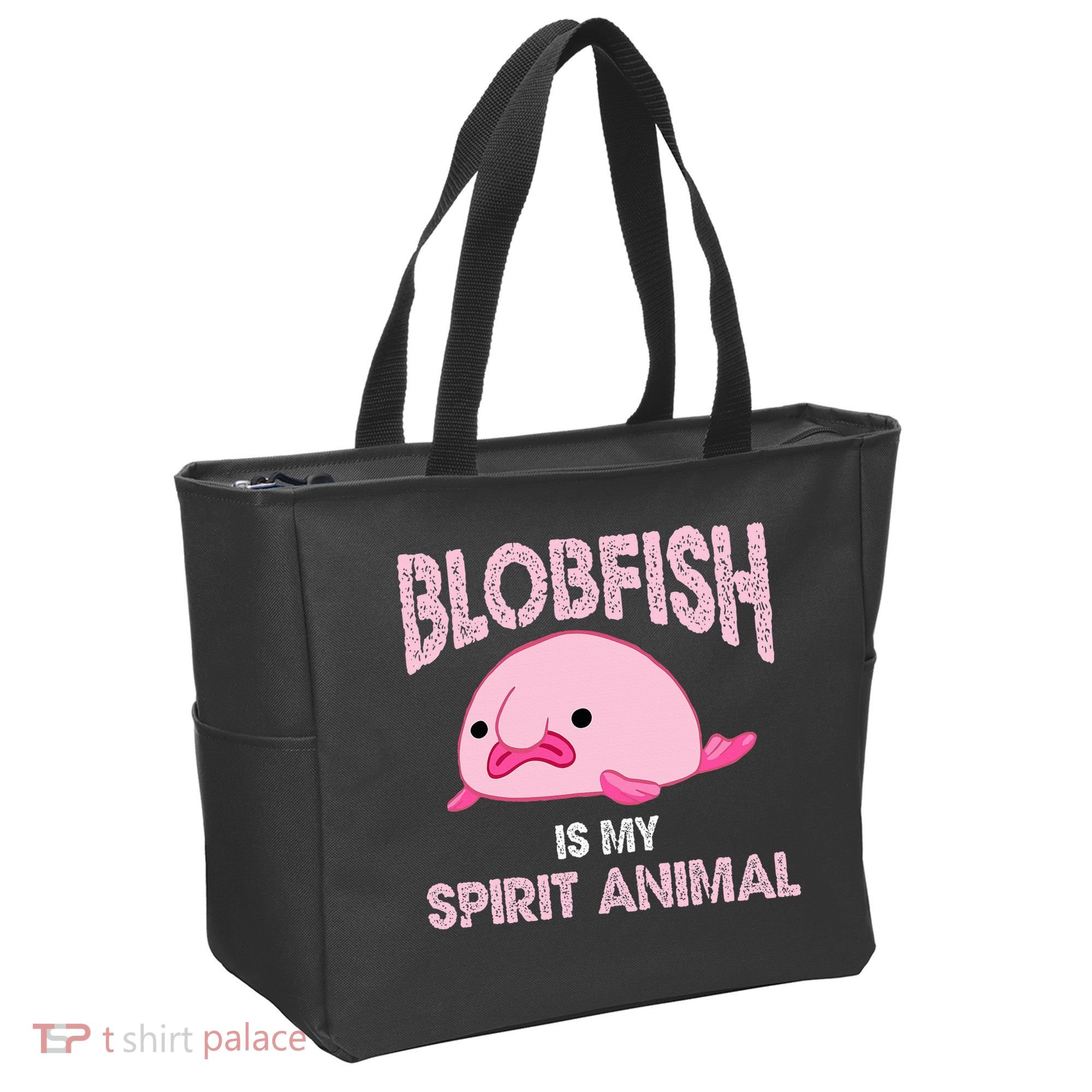 Blobfish Is My Spirit Animal Tote Bag