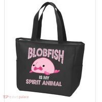 Blobfish Is My Spirit Animal Tote Bag thumb 3