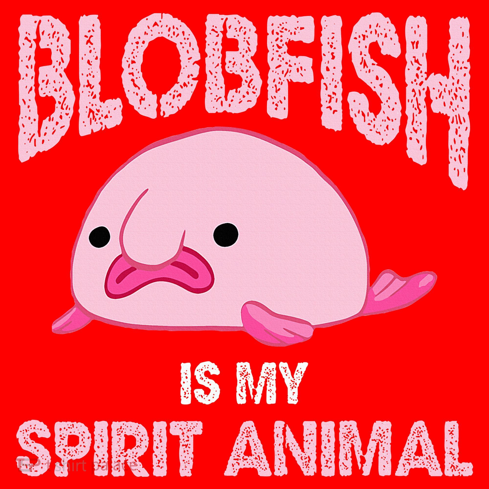Blobfish Is My Spirit Animal Santa Hat