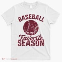 Baseball Is My Favorite Season Vintage T-Shirt thumb 0
