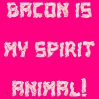 BACON IS MY SPIRIT ANIMAL Coaster thumb 2