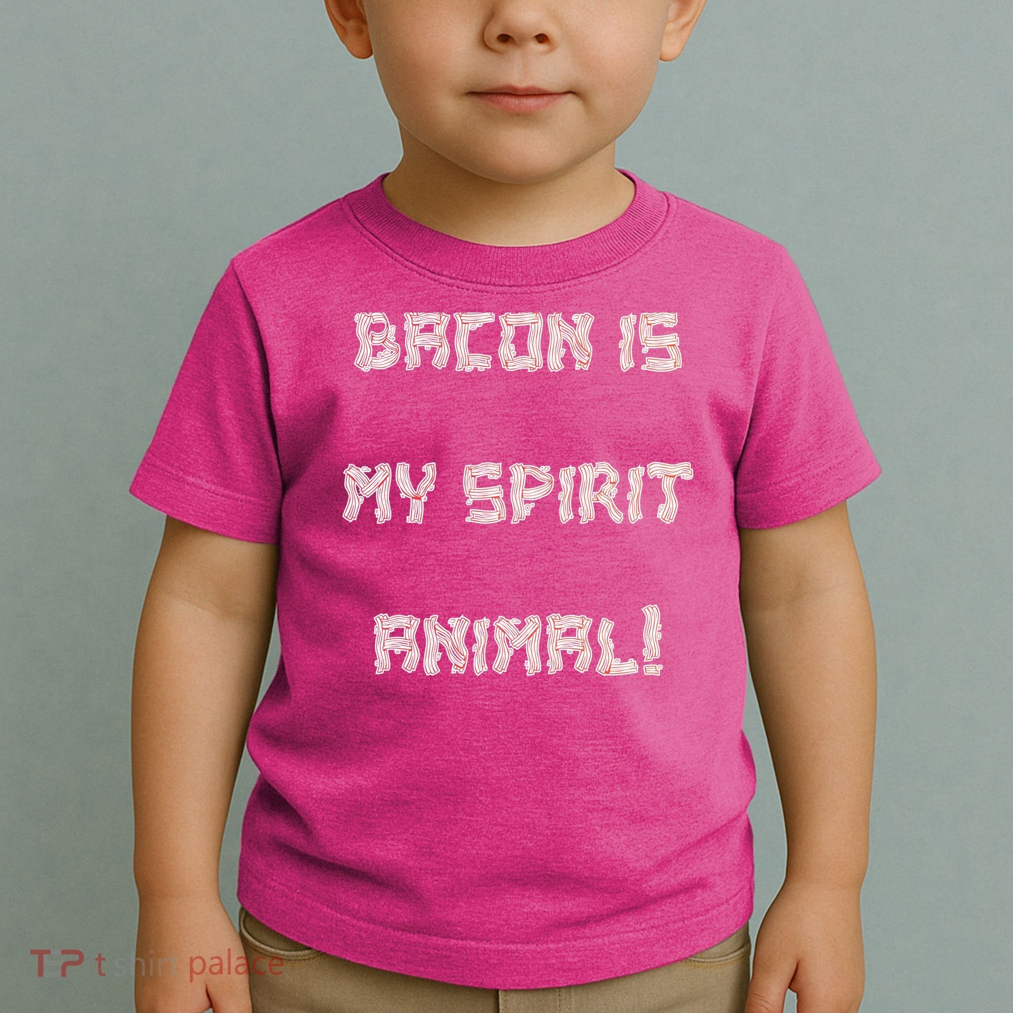 BACON IS MY SPIRIT ANIMAL Toddler T-Shirt