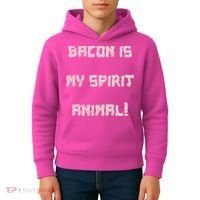 BACON IS MY SPIRIT ANIMAL Kids Hoodie thumb 4
