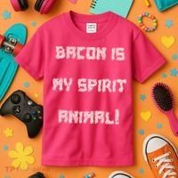 BACON IS MY SPIRIT ANIMAL Kids T-Shirt thumb 3