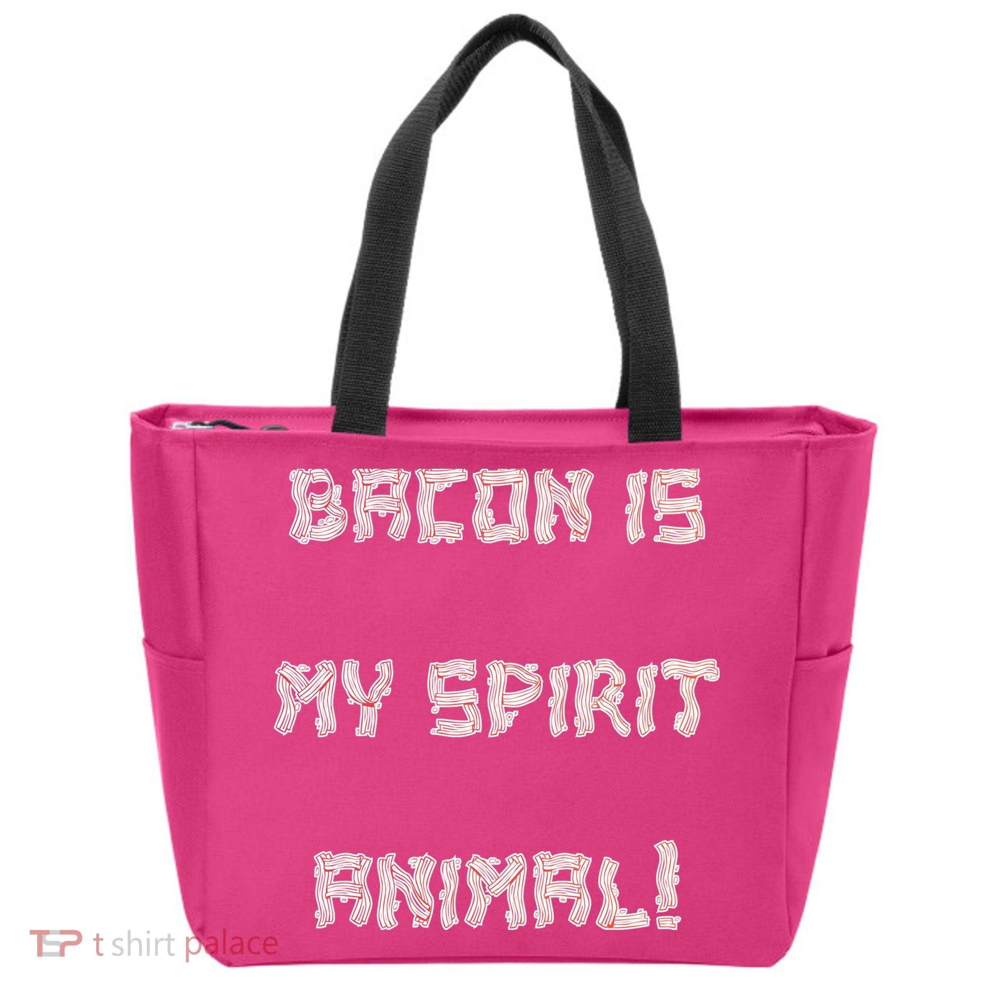 BACON IS MY SPIRIT ANIMAL Tote Bag