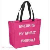 BACON IS MY SPIRIT ANIMAL Tote Bag thumb 2