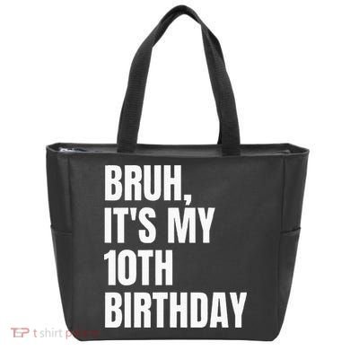 Bruh Its My 10th Birthday Tote Bag