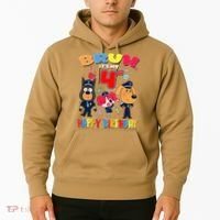 Bruh Its My 4th Birthday Sheriff Party Gift for Hoodie thumb 2
