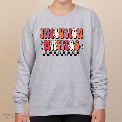 Boho Inclusion Matters Special Education Sped Teacher Women's Sweatshirt
