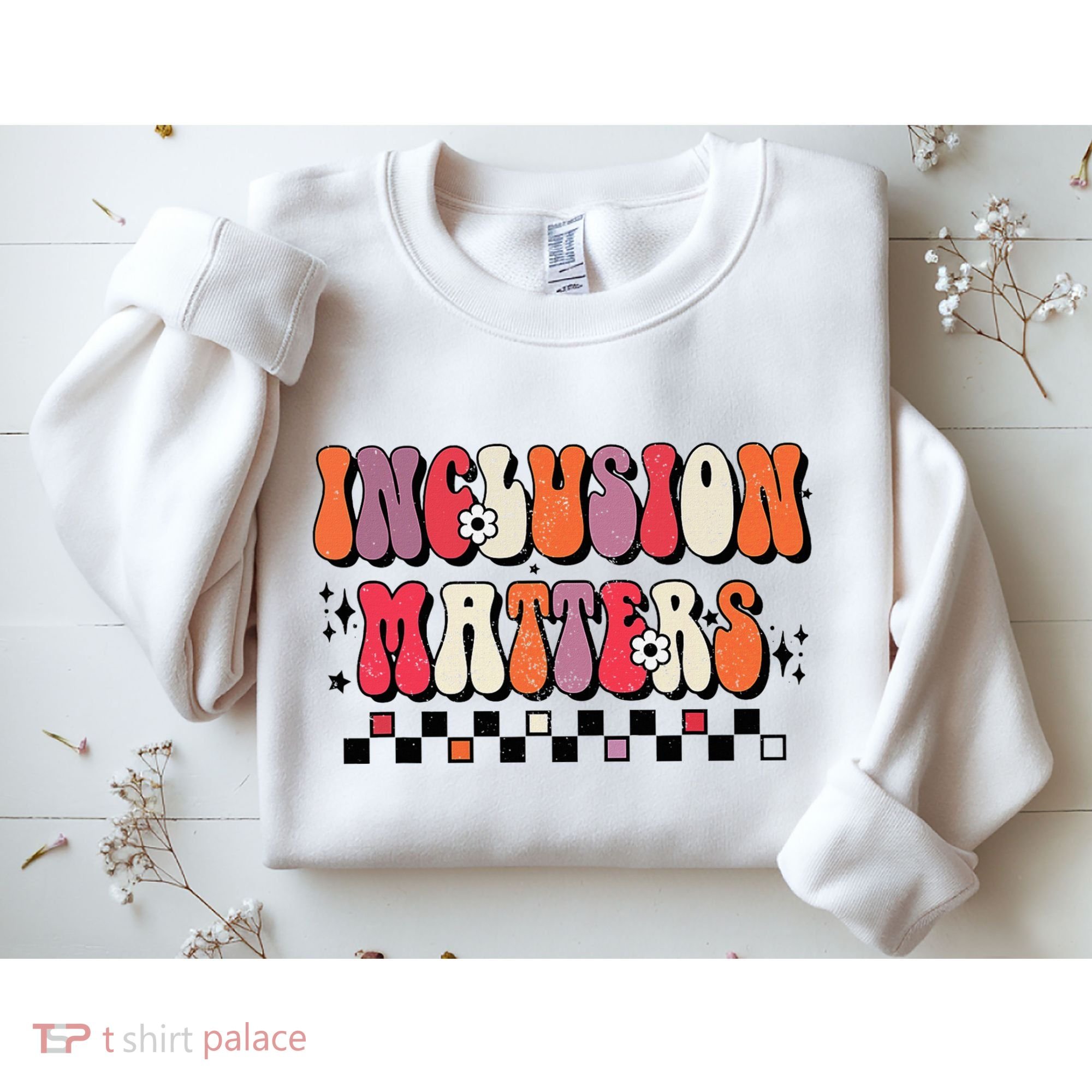 Boho Inclusion Matters Special Education Sped Teacher Sweatshirt