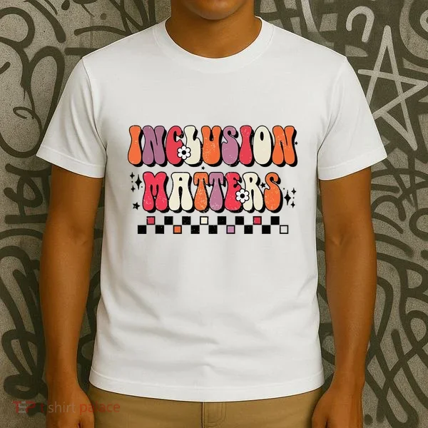 Boho Inclusion Matters Special Education Sped Teacher T-Shirt