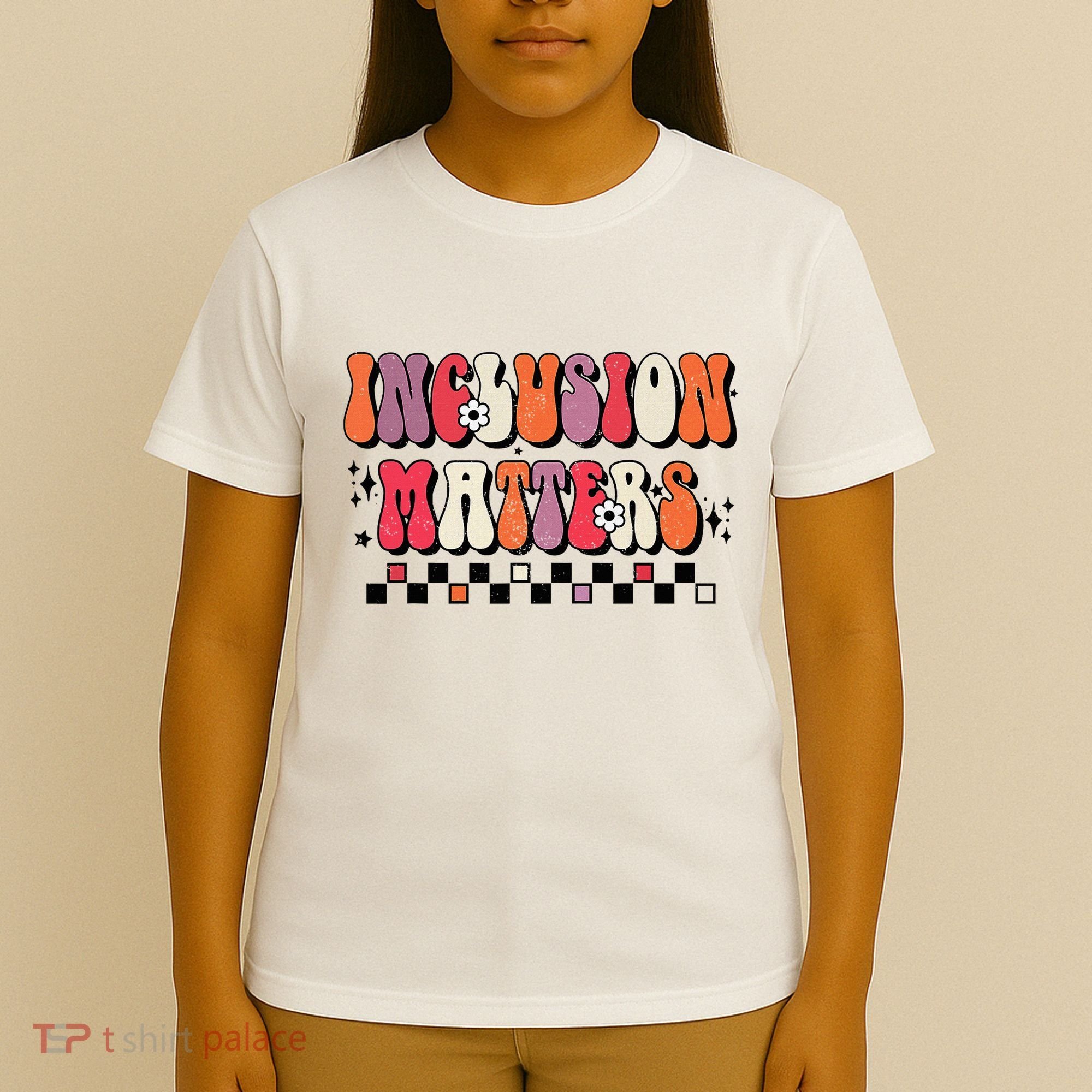 Boho Inclusion Matters Special Education Sped Teacher T-Shirt