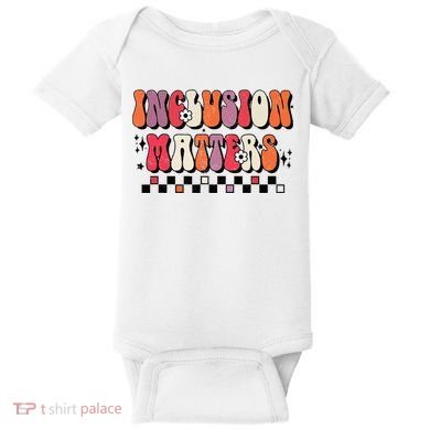 Boho Inclusion Matters Special Education Sped Teacher Baby Bodysuit