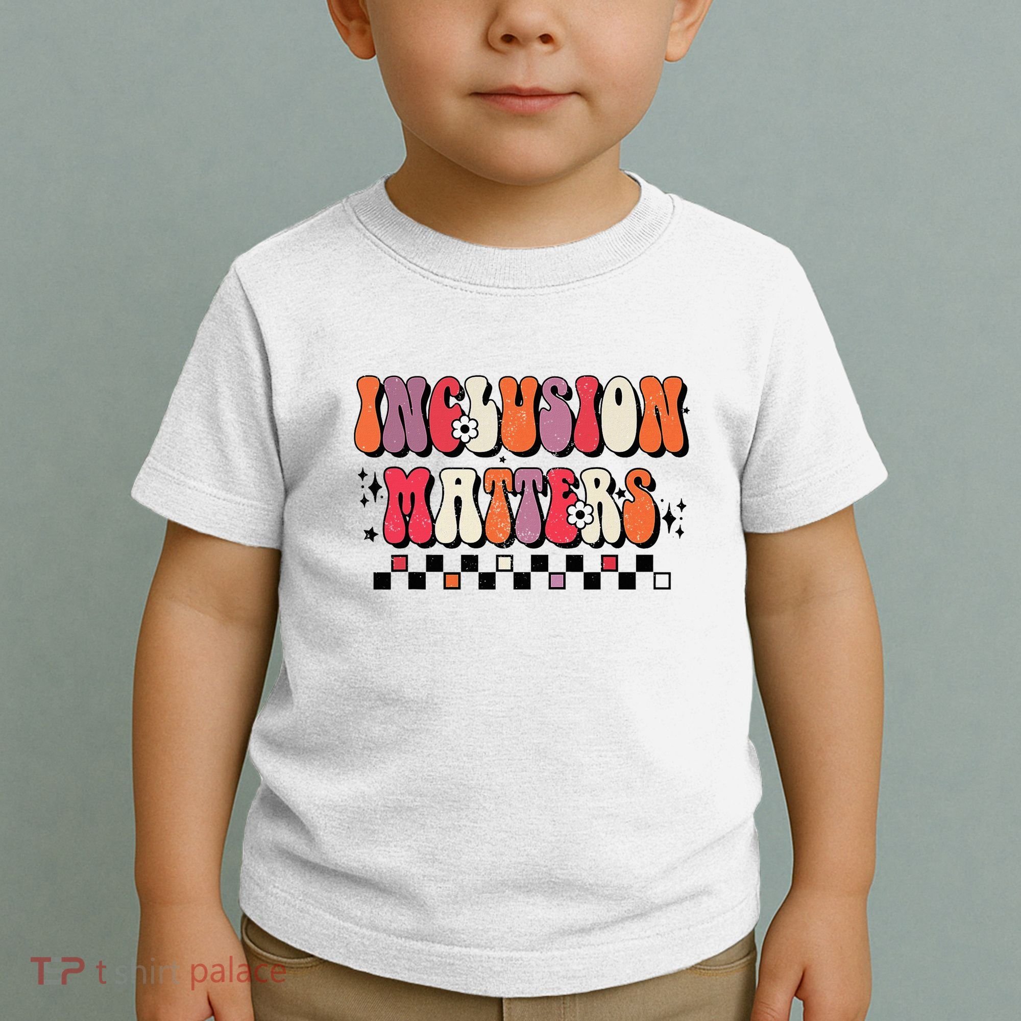 Boho Inclusion Matters Special Education Sped Teacher Toddler T-Shirt
