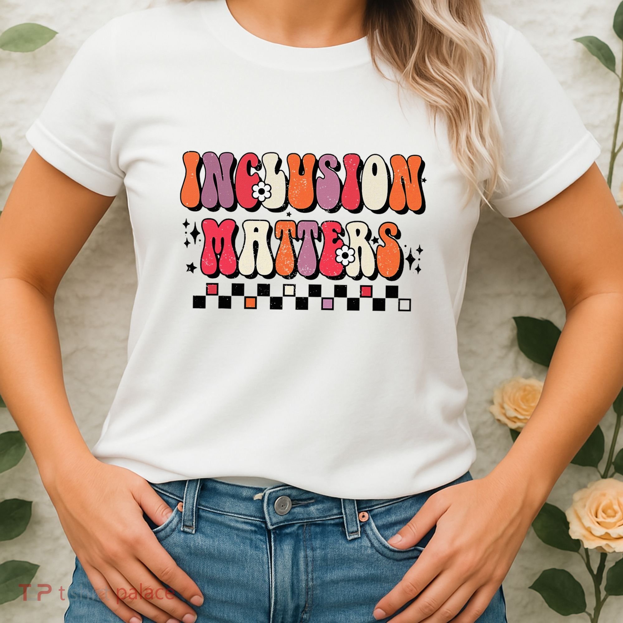 Boho Inclusion Matters Special Education Sped Teacher Women's T-Shirt