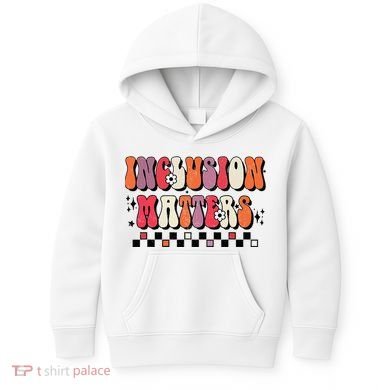Boho Inclusion Matters Special Education Sped Teacher Kids Hoodie
