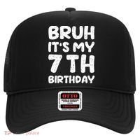 Bruh ItS My 7th Birthday 7 Year Old Birthday Hat thumb 0