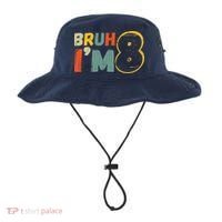 Bruh ItS My 8th Birthday IM 8 Year Old Birthday Gift Bucket Hat thumb 0
