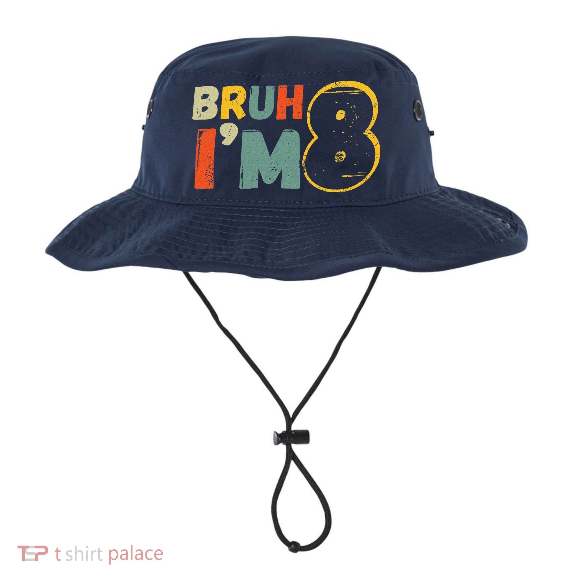 Bruh ItS My 8th Birthday IM 8 Year Old Birthday Gift Bucket Hat
