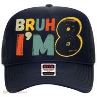 Bruh ItS My 8th Birthday IM 8 Year Old Birthday Gift Hat thumb 0