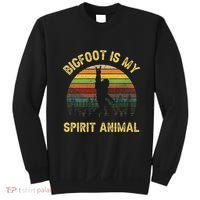 Bigfoot Is My Spirit Animal Bigfoot Lovers Sweatshirt thumb 0