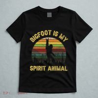 Bigfoot Is My Spirit Animal Bigfoot Lovers T-Shirt thumb 5