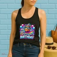 Bruh Its My Birthday Capybara Family Party Bday Gift Women's Tank Top thumb 2