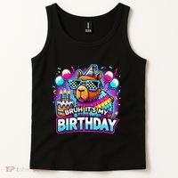 Bruh Its My Birthday Capybara Family Party Bday Gift Tank Top thumb 2