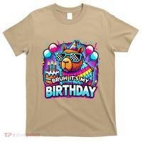 Bruh Its My Birthday Capybara Family Party Bday Gift T-Shirt thumb 0