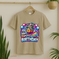 Bruh Its My Birthday Capybara Family Party Bday Gift T-Shirt thumb 2