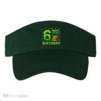 Bruh It'S My 6th Birthday Boy Gamer Pixel 6 Year Old Visor thumb 0